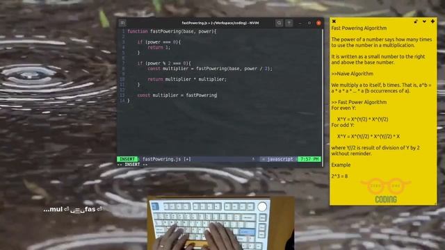 Coding Interview JavaScript - Fast Powering | Algorithm and Data Structure | ASMR Programming смотреть онлайн