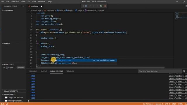 Lecture 1: Java script part 4: Animation up and down смотреть онлайн