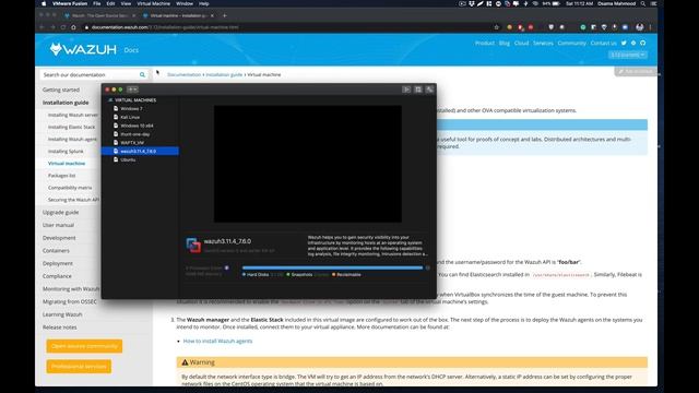 How to Setup Wazuh Open Source SIEM Virtual machine смотреть онлайн
