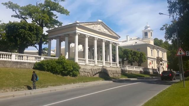 Павловск Вид на Павловский дворец и Собств. Сад смотреть онлайн