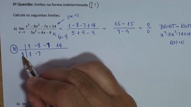 Limites e Continuidade (Exercícios) смотреть онлайн
