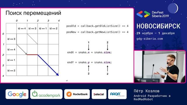 Разоблачаем магию DiffUtil - Пётр Козлов | Mobile смотреть онлайн