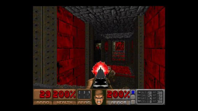 Doom 64 for Doom II (D64D2.WAD) - MAP14 - The Lair смотреть онлайн