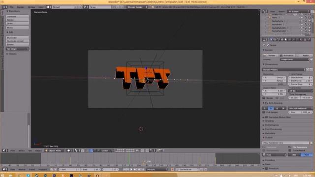 FREE BLENDER Intro Template: 3D Minecraft Blender Intro Template #468 + Tutorial смотреть онлайн