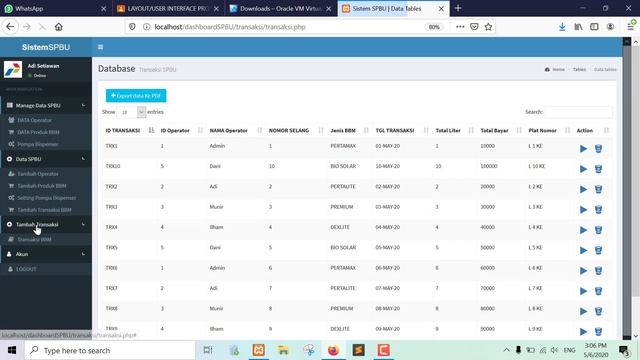 Demo Project Web PHP + Oracle Database смотреть онлайн