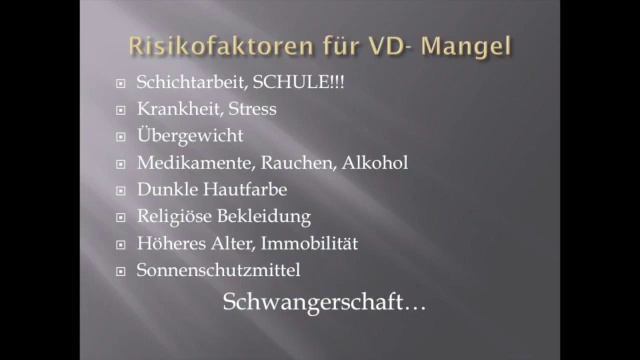 Vitamin D Gynäkologie Vortrag 2018 Warum Schwangere Mehr Vitamin D Brauchen