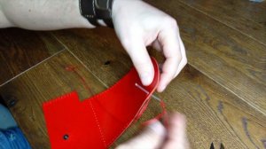 Женский кошелёк из кожи. Кожаный кошелёк. Leather wallet.Кожаный кошелёк своими руками. DIY/