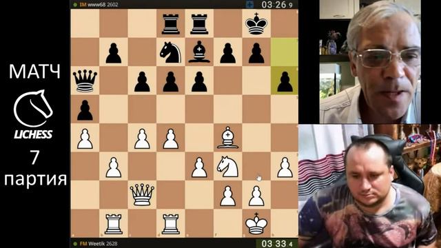 шахматы ТАКТИЧЕСКИЙ ТЫЧОК Вячеслав Витик - Дмитрий Щукин смотреть онлайн