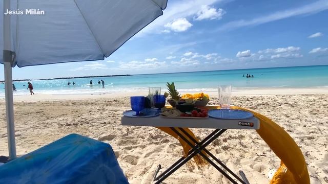CANCÚN ? LA PLAYA MÁS HERMOSA 2023 ✅ SIN SARGAZO ? Picnic frente al mar Caribe ?️ 4 K смотреть онлайн
