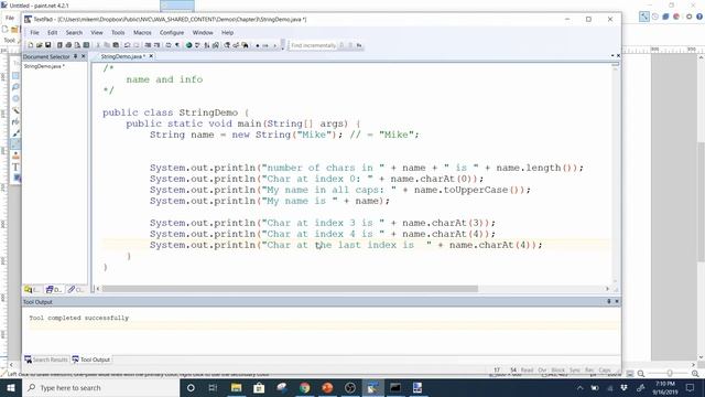 Java 1, Fall 2019 - Chapter 3 Lecture Part One смотреть онлайн