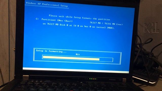 No commentary real time Windows XP install on a Lenovo ThinkPad T61 смотреть онлайн