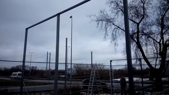 Монтаж металлических ферм смотреть онлайн