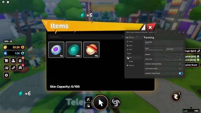New Anime Champions Simulator Script Roblox | Best Auto Farm, Raid, Tower смотреть онлайн