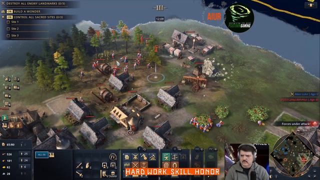 AoE4 ladder French vs Chinese Gold II 944mmr, my opponent plays like Beastyqt смотреть онлайн