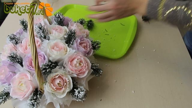 Мастер-класс ☆ Букет из конфет на новый год ☆ Подарки на Новый Год смотреть онлайн