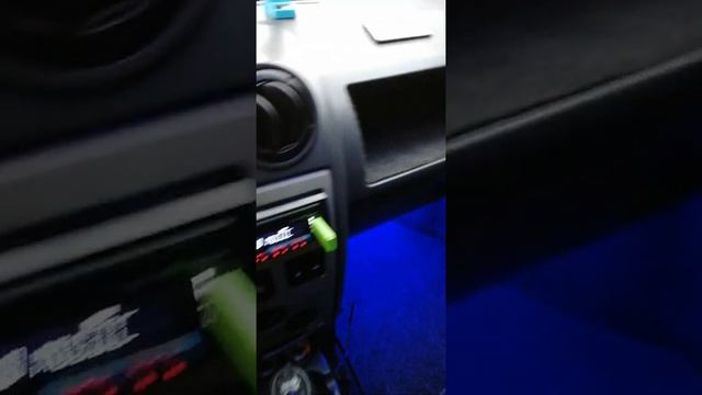 Logan Подсветка багажника и салона смотреть онлайн