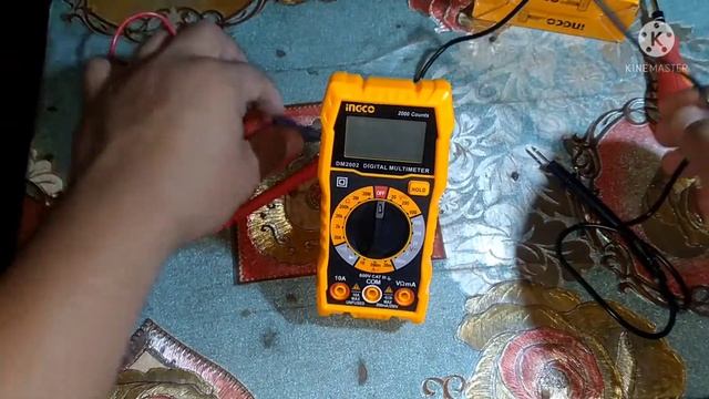 Ingco  Digital Multitester CAT.III 600V     .#buildmateonlineshop