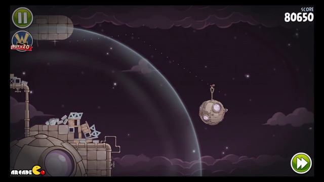Angry Birds Space: Brass Hogs Level M9-5 Mirror World Walkthrough 3 Star смотреть онлайн