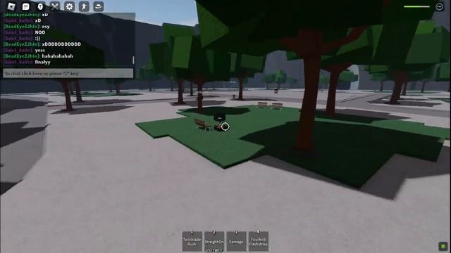 Playing TAG in Strongest Battleground Funny Memes | Roblox смотреть онлайн