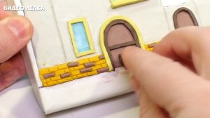 РАСТЕНИЯ против ЗОМБИ - Диорама из пластилина | Видео Лепка