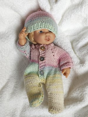 Вяжем вместе Комбинезон на Пупса
