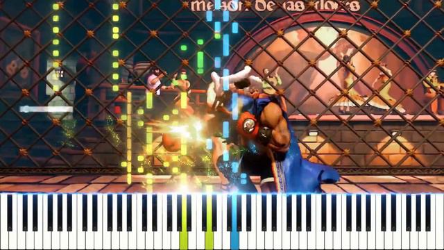STREET FIGHTER II | BALROG'S THEME[MIDI Piano Cover] смотреть онлайн