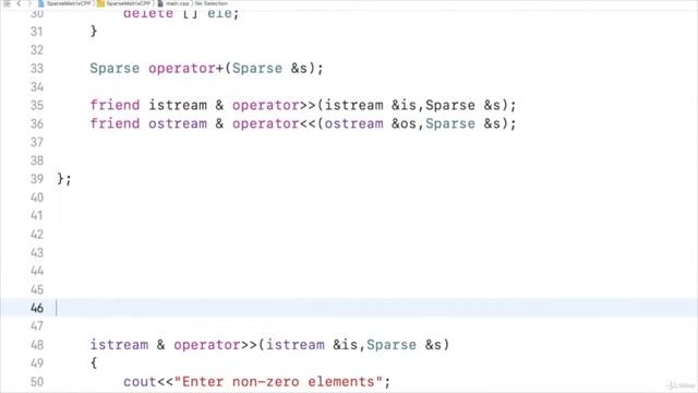 8 Let's Code Sparse Matrix using C++ Continued смотреть онлайн