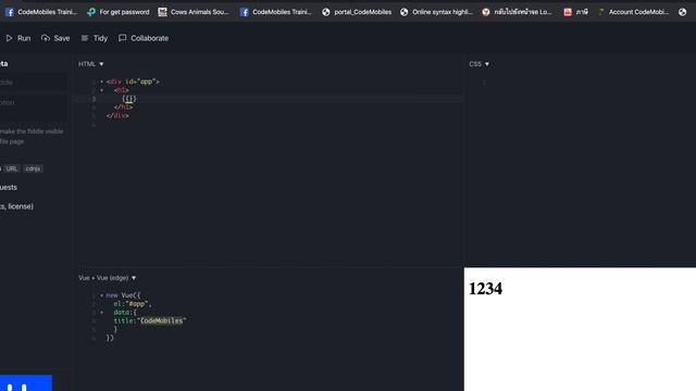 สอนเขียน VueJS #6 - Code VueJS with Plain-Html-Body and Script Tag смотреть онлайн