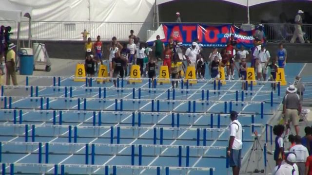 2009 AAU JO'S SUB-YOUTH BOYS 100 HURDLES FRED BOYD смотреть онлайн