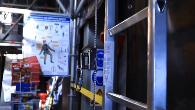 Совместное использование вертикальной и горизонтальной анкерных линий. ТРОСЛАЙН и ЛИФТ от Вентопро смотреть онлайн