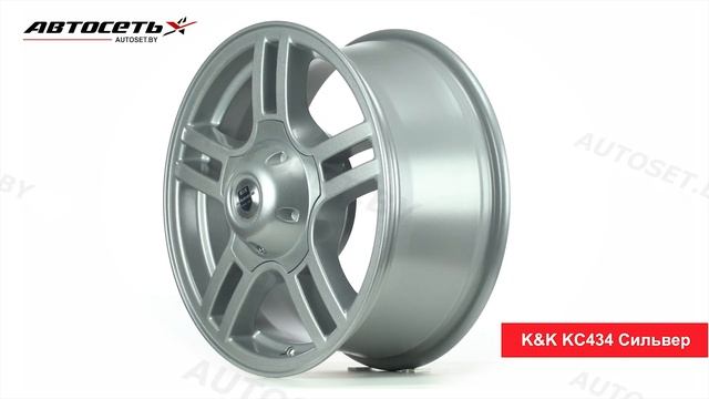 Обзор литого диска K&K КС434 Сильвер ● Автосеть ● смотреть онлайн
