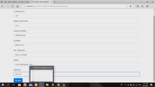 Insert,Update,Delete Database Menggunakan PHP #Script #PHP смотреть онлайн