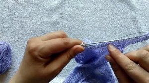 Ажурная летняя майка спицами на девочку 6 -7 лет