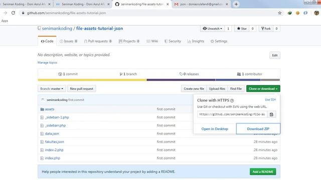 Tutorial View JSON with PHP & JavaScript (Demo) | Seniman Koding смотреть онлайн