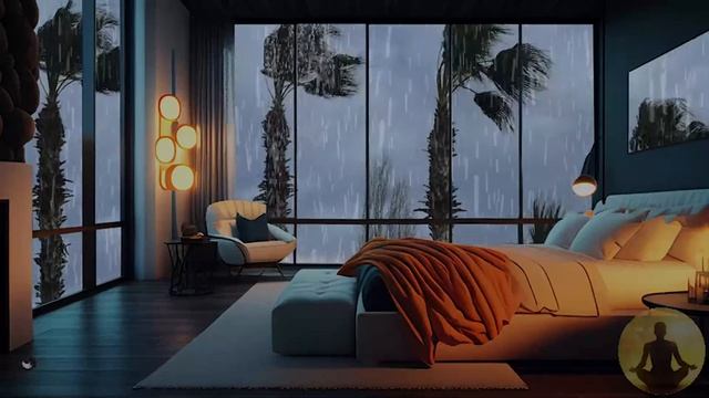 ASMR Rain Sounds For Sleeping - Thunderstorm Sounds For Sleeping | Relaxing Rain, Thunder Sounds