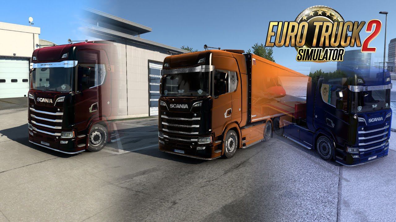 Стрим- конвой в дружной компании. Euro truck simulator 2.Euro truck simulator 2. смотреть онлайн