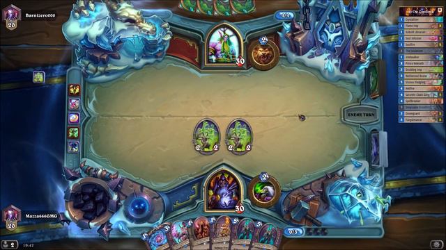 Hearthstone - The Boomsday Project - My New Prince Keleseth / The Soularium Warlock Deck gameplay смотреть онлайн
