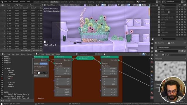 Making the Blender Splash Screen - Geometry Nodes Process смотреть онлайн