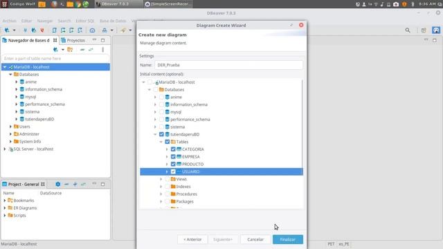 ? Crear DIAGRAMA Entidad Relación en DBeaver, MySql смотреть онлайн