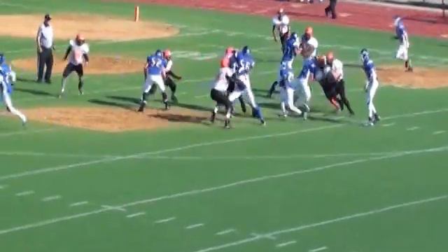 Marquis Pickering *2012 Sophomore* Petrides Varsity Football #25 смотреть онлайн