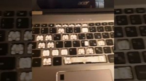 починить клавишу на ноутбуке.acer.asus.КАК ВСТАВИТЬ КНОПКУ В НОУТБУКЕремонтклавы#short.починить клав