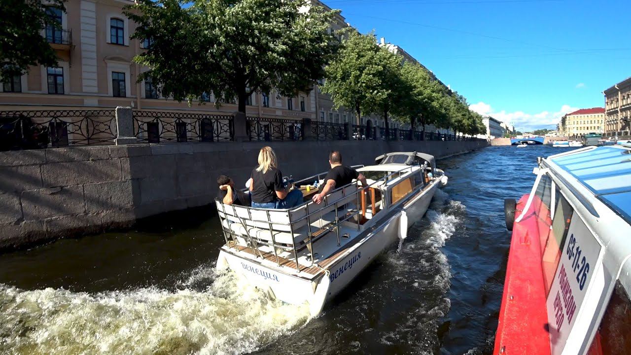Санкт-Петербург, по КАНАЛАМ Прогулка-ЭКСКУРСИЯ / Walk-excursion Along The Canals Of St. Petersburg