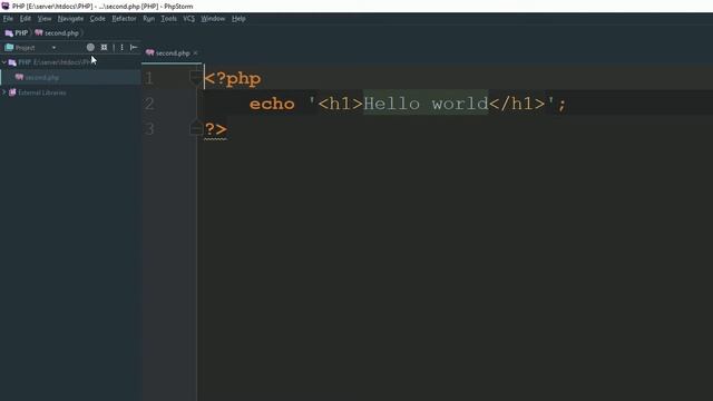 Introduction to phpStrom смотреть онлайн
