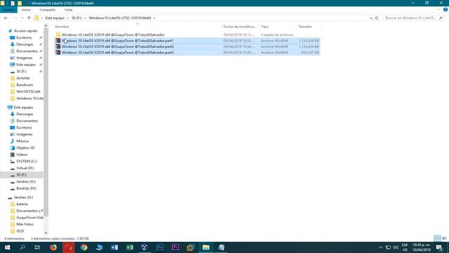 El Mejor Windows 10 LiteOS LTSC V2019.04 [32 & 64 BITS] [Google Drive - MEGA] смотреть онлайн