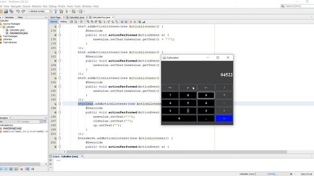4- مشروع اله حاسبه بواجهات رسوميه الجزء التالت(Calculator with java swing add actionlistener) смотреть онлайн