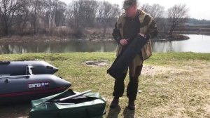 Что интересного в лодке НДНД Хантер 330 А - реальный отзыв на берегу. Советуем посмотреть.