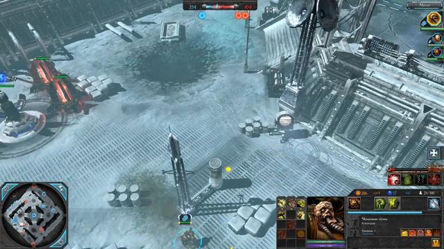 Warhammer 40,000 Dawn of War II - Retribution Хаос - тренировочные бои с комментариями смотреть онлайн