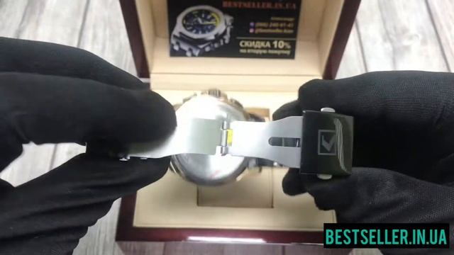 Обзор часов CURREN 8363 Chronograph Black Gold 47mm смотреть онлайн