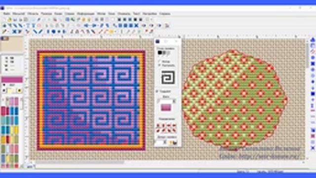Cross Stitch Professional Platinum — текстуры, создание своей текстуры и мотива смотреть онлайн