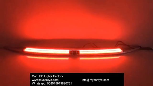 Geely Coolray Rear Bumper Car Tail Light LED Warning Signal Driving Fog Lamp смотреть онлайн
